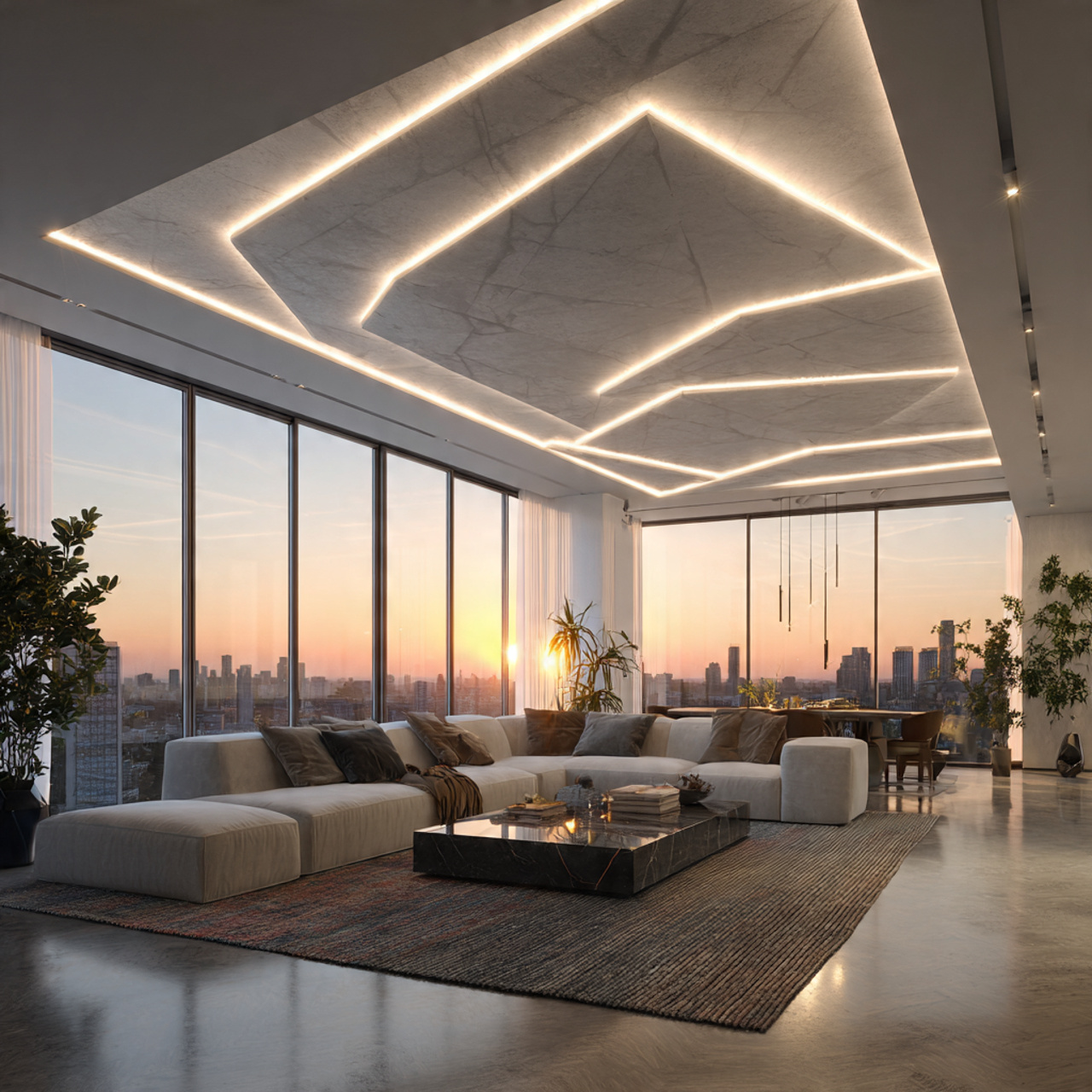 living room ceiling design modern