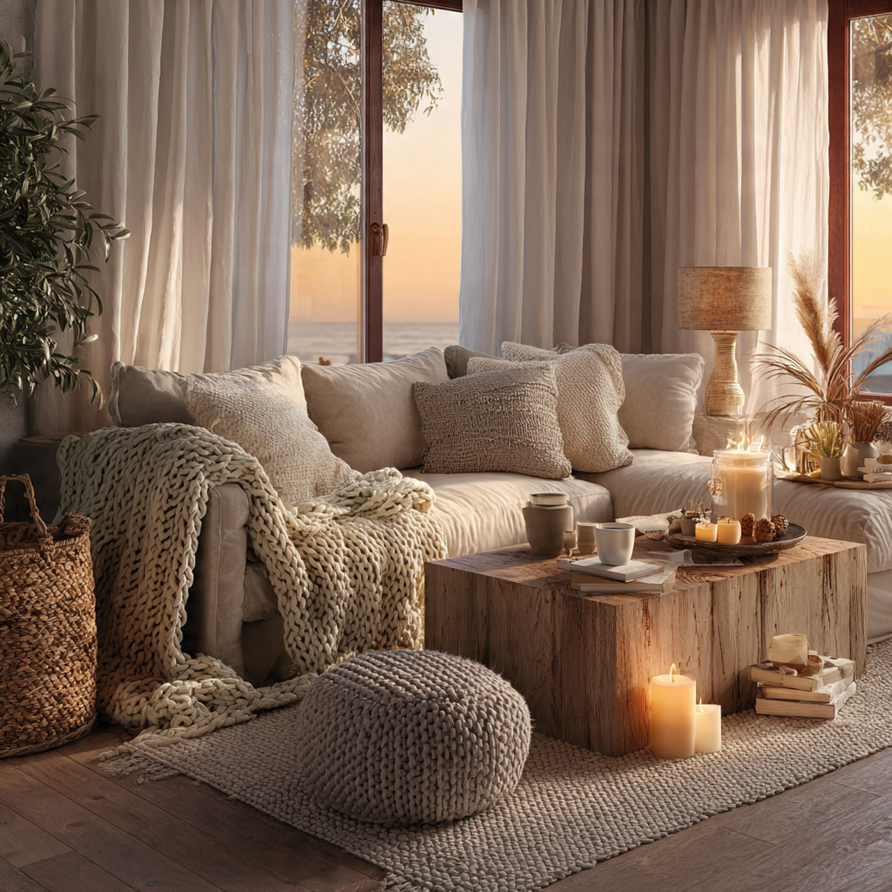 living room decor cozy
