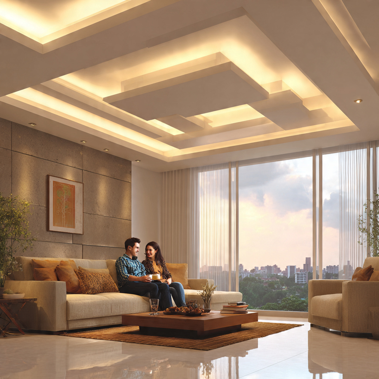 living room false ceiling design