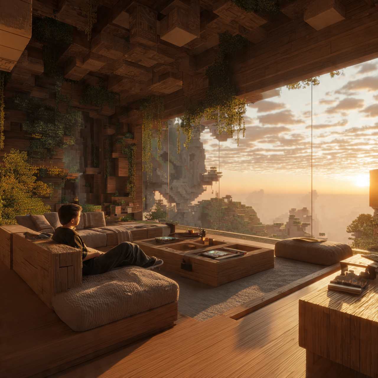 living room minecraft