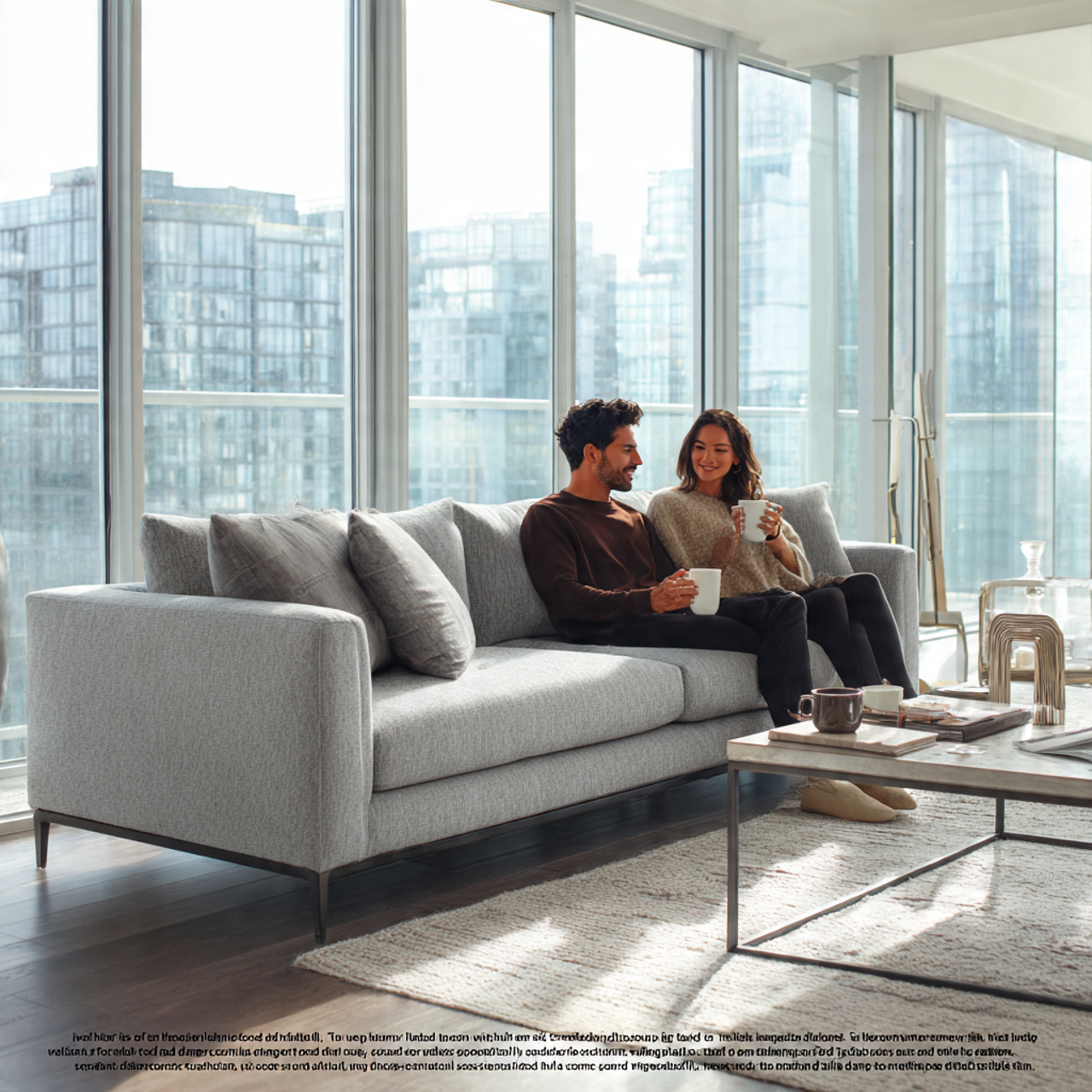 25 Stunning Living Room Sofa Design Ideas to Transform Your Space 15 modern living room showcasing a sleek track arm so