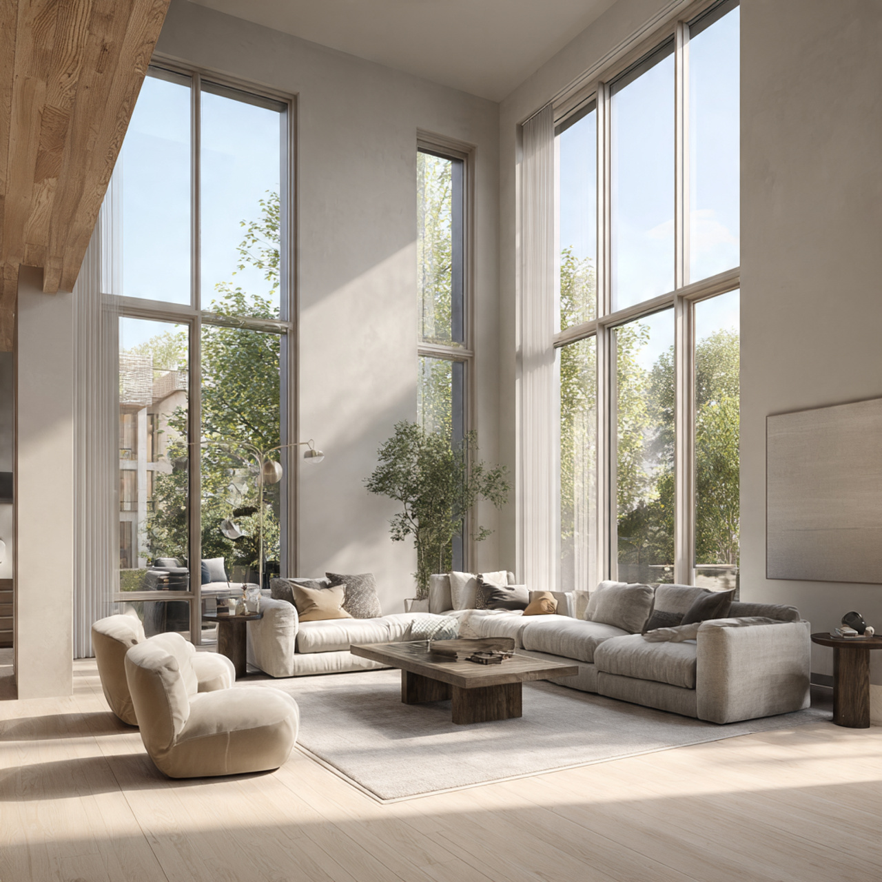 25 Modern Living Room Paint Color Ideas That Wow Every Guest 24 modern minimalist living room painted in pale silv