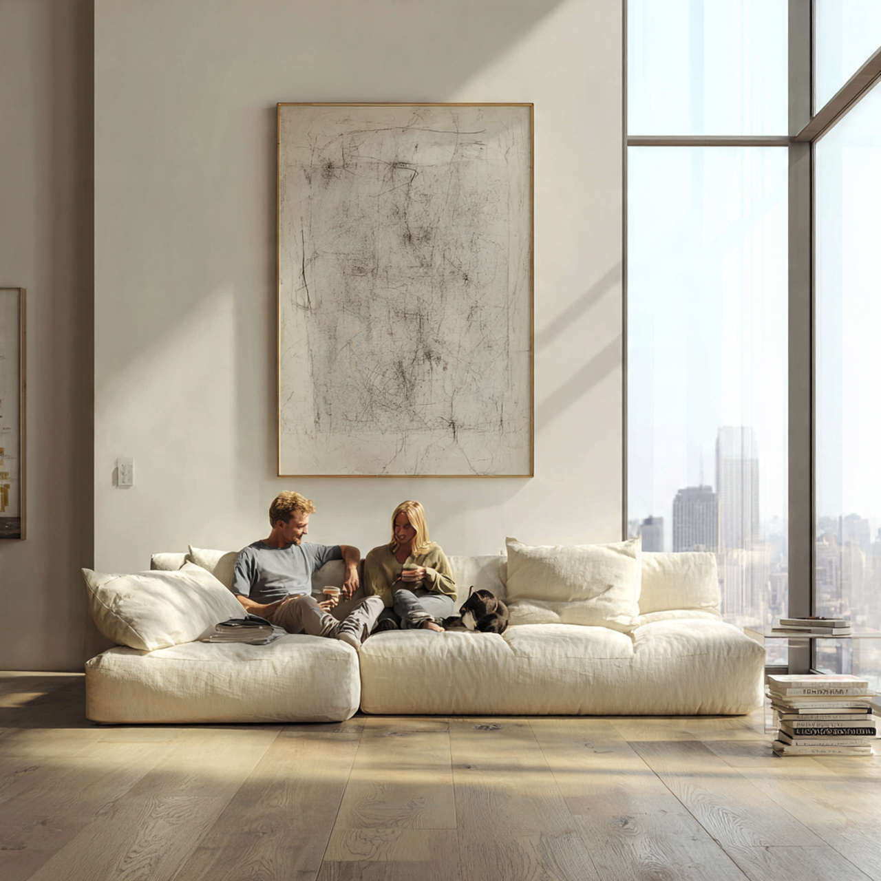 25 Stunning Living Room Sofa Design Ideas to Transform Your Space 5 modern minimalist living room with a low profile f