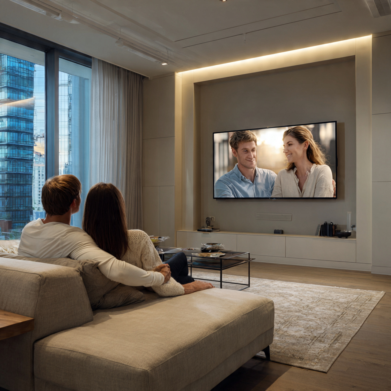 prompt modern living room tv wall ideas showing a