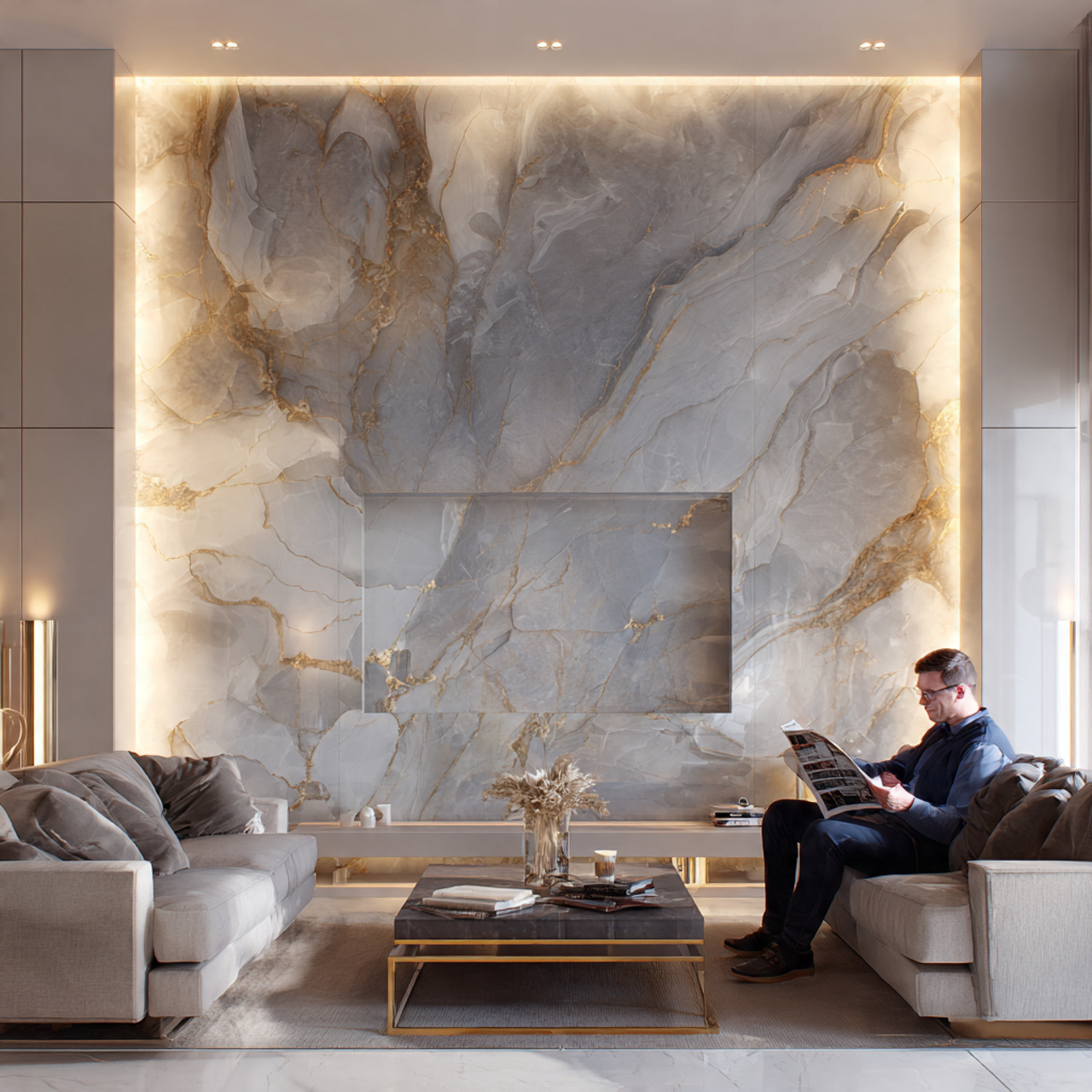 prompt ultra realistic living room tv wall ideas f 3