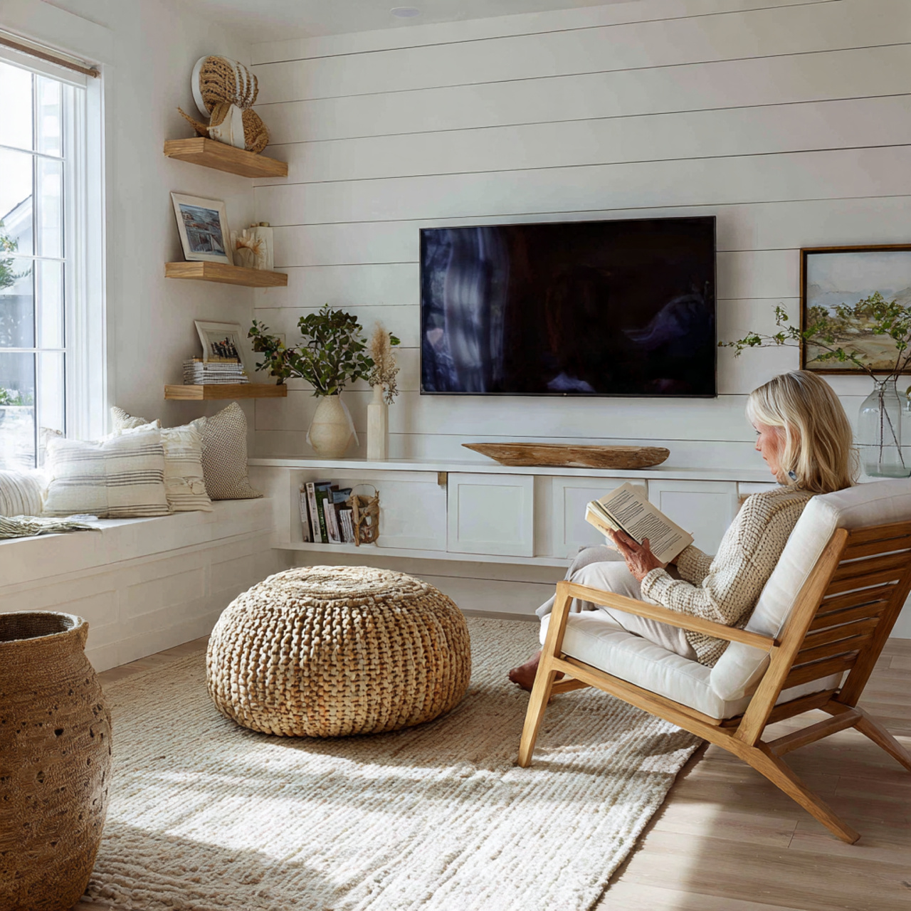 prompt ultra realistic living room tv wall ideas f 5