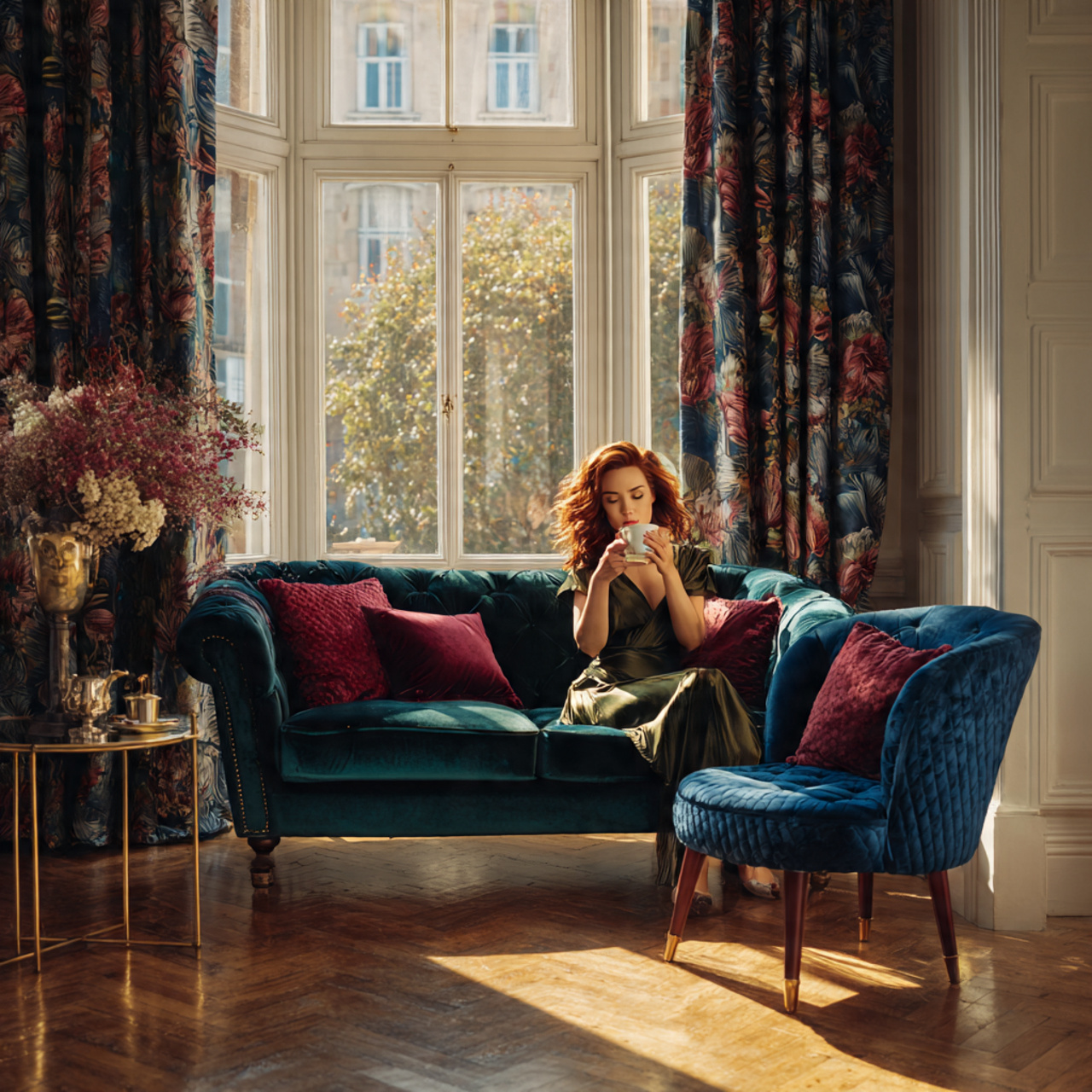 realistic image of living room designs ideas using