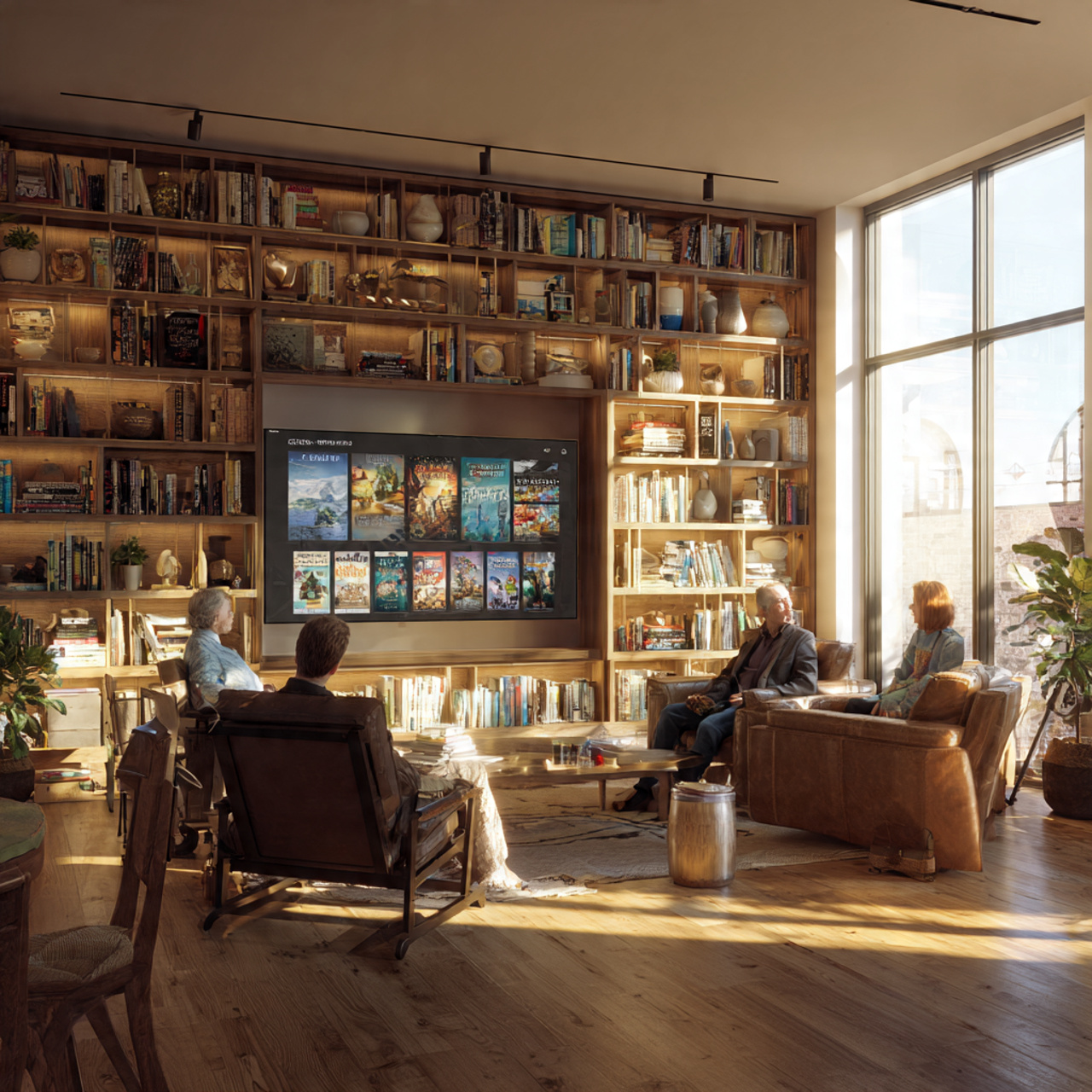 realistic living room tv ideas featuring a tv nest