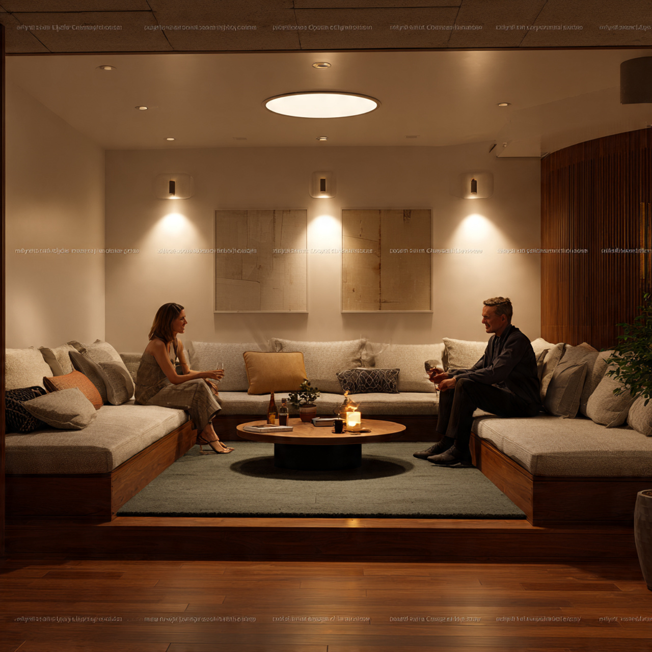 25 Stunning Living Room Sofa Design Ideas to Transform Your Space 14 retro inspired living room with a sunken conversat