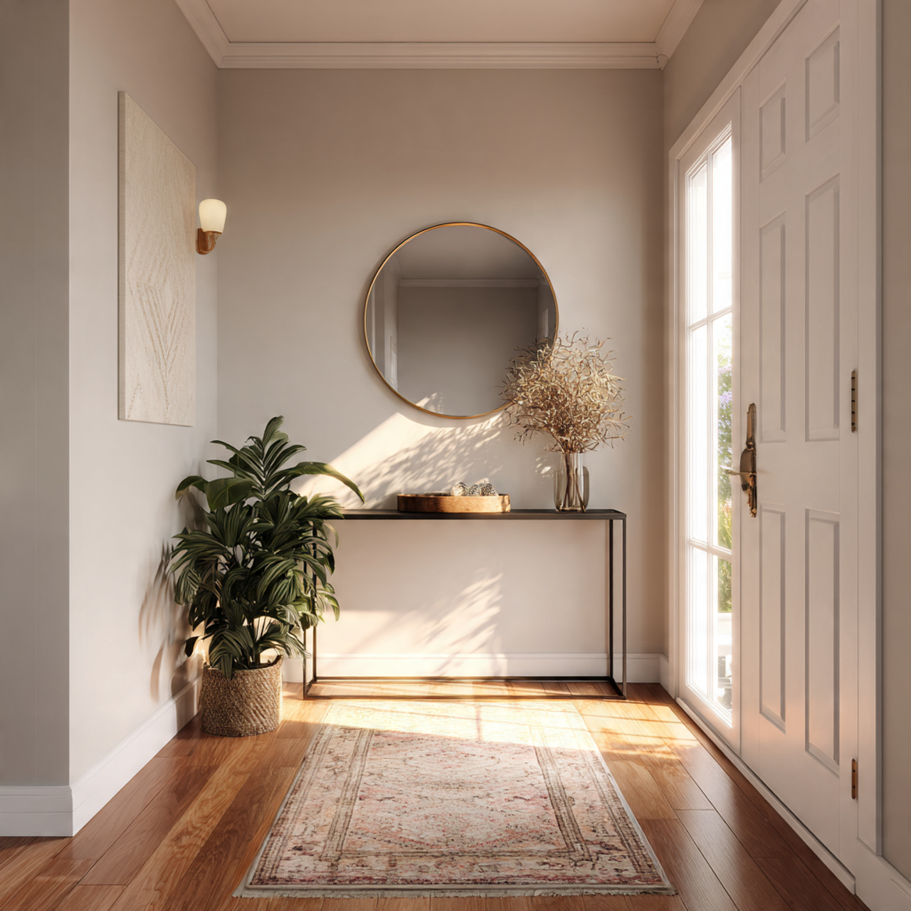 small entryway decor