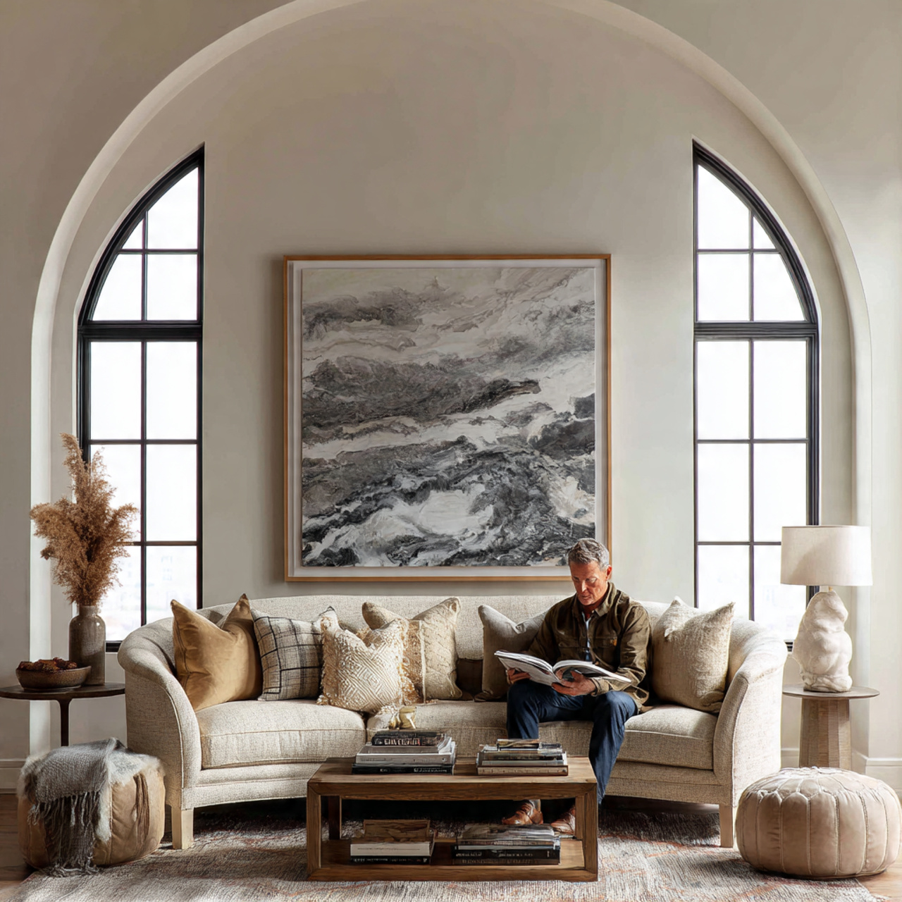 25 Stunning Living Room Sofa Design Ideas to Transform Your Space 25 sophisticated living room featuring a camelback so
