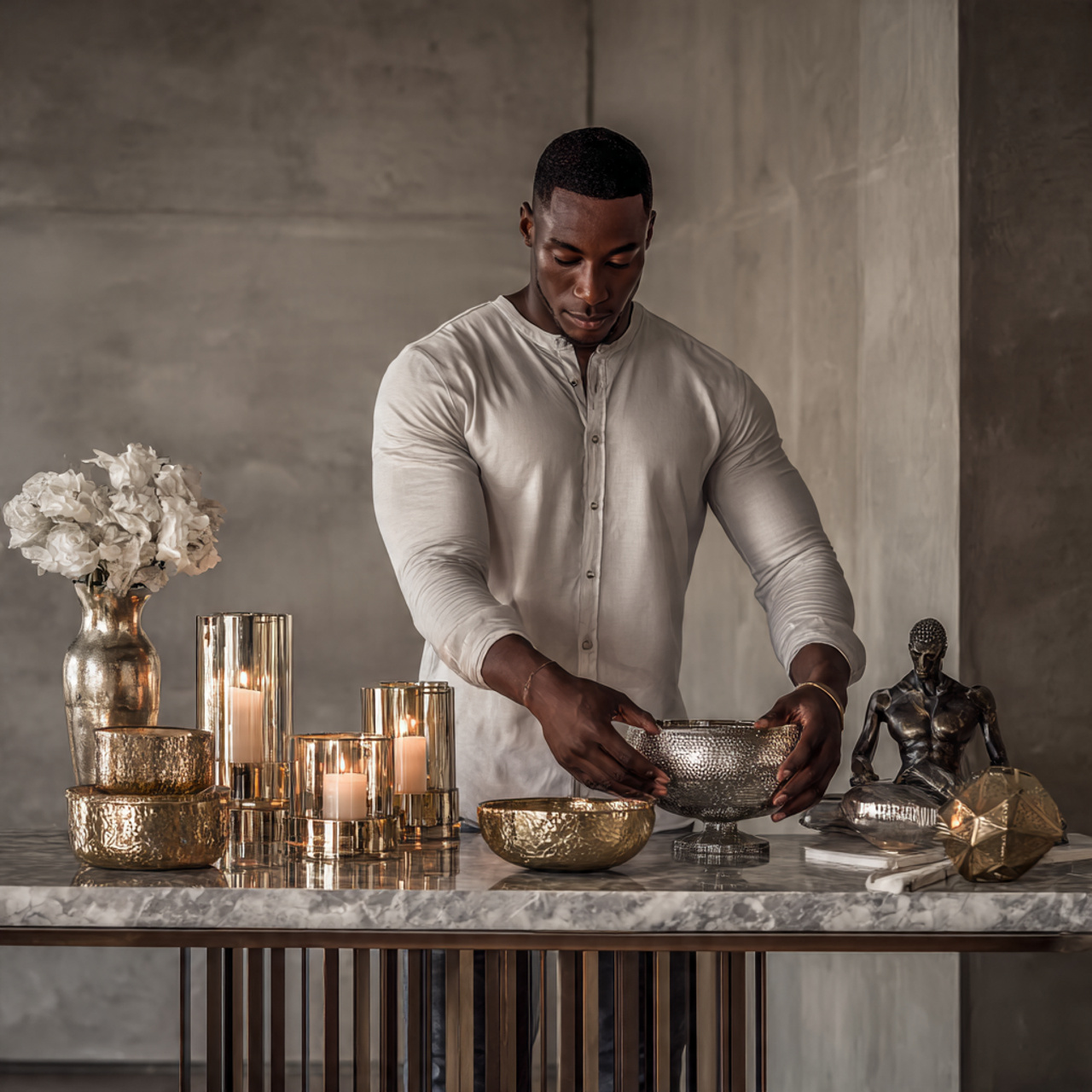 25 Best Entryway Table Decor Ideas to Elevate Your Home Instantly 14 ultra detailed realistic shot of entryway table de