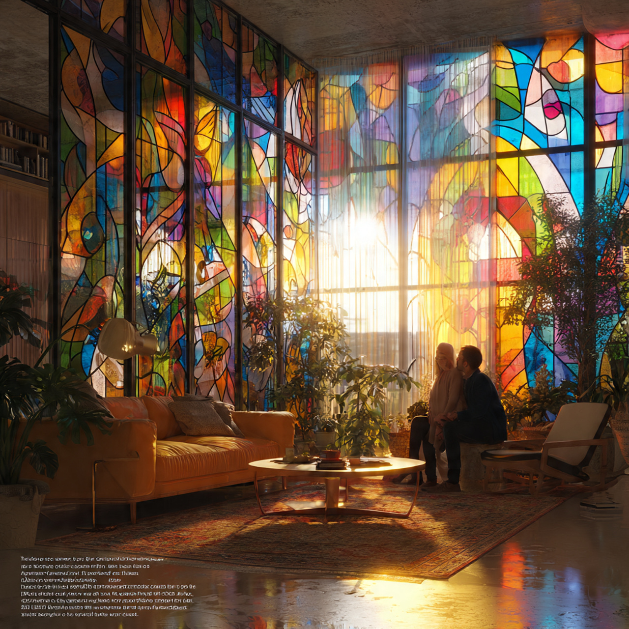 25 Modern & Elegant Living Room Partition Design Ideas You’ll Love 18 ultra realistic colorful living room featuring sta