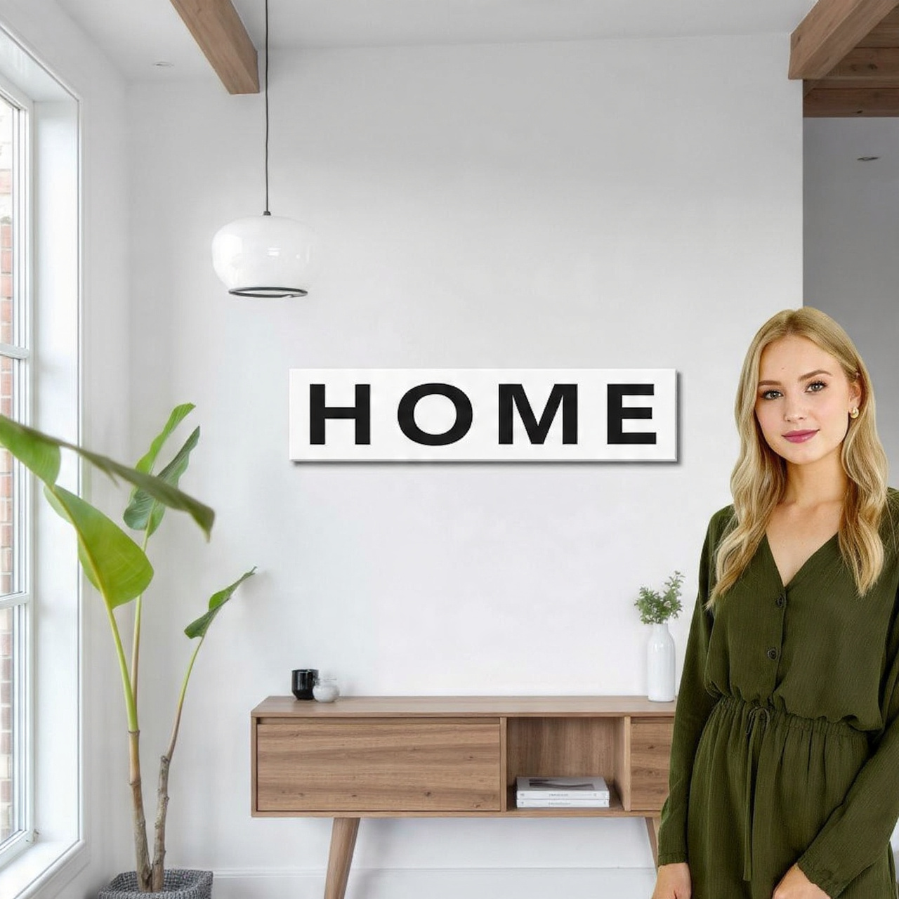 ultra realistic entryway wall decor featuring a ma