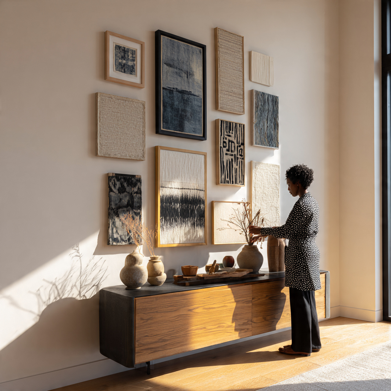 ultra realistic entryway wall decor featuring fram