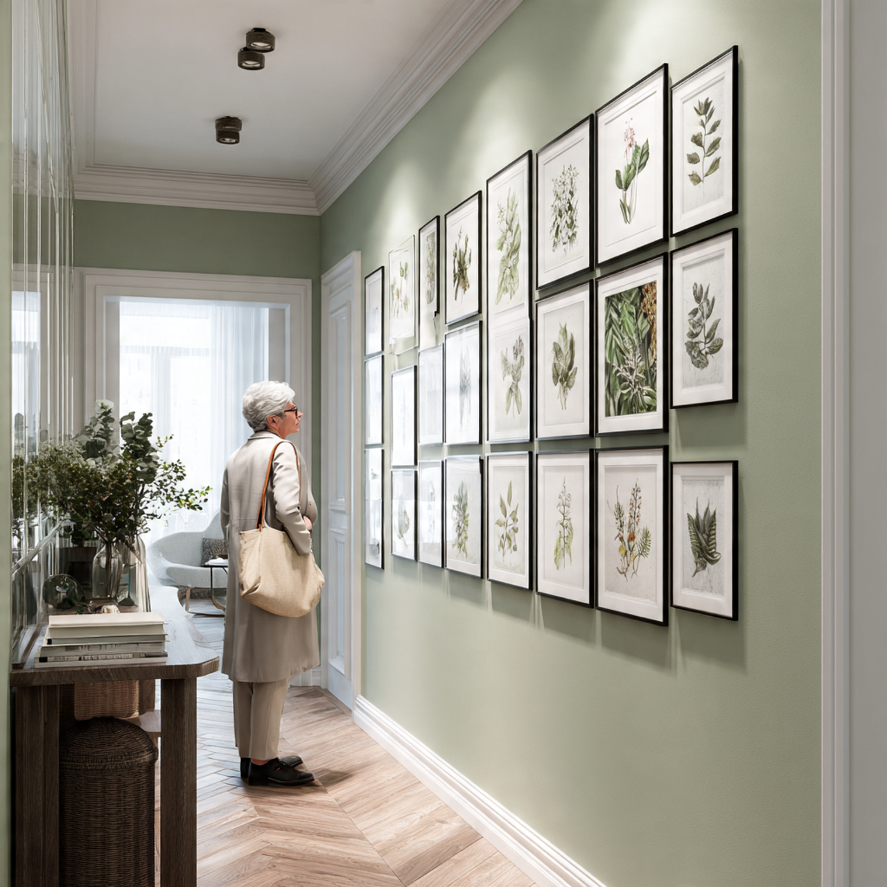 ultra realistic entryway wall decor showcasing a s