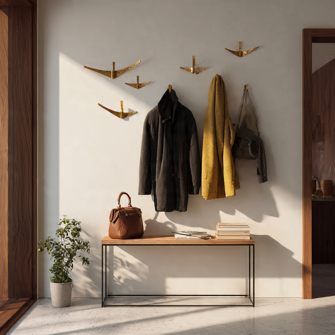 ultra realistic entryway wall decor showcasing scu