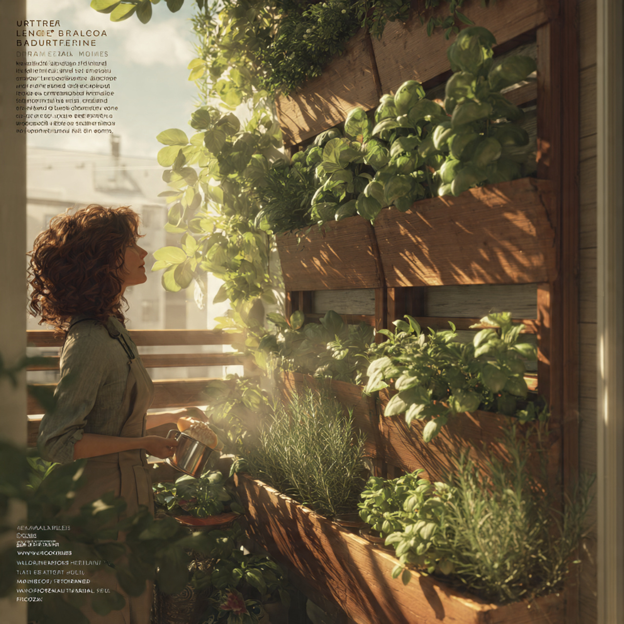 ultra realistic image of a cozy balcony featuring