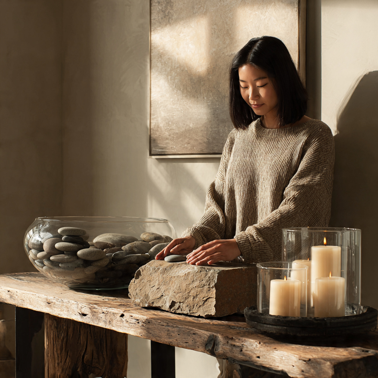 25 Best Entryway Table Decor Ideas to Elevate Your Home Instantly 24 ultra realistic image of entryway table decor idea