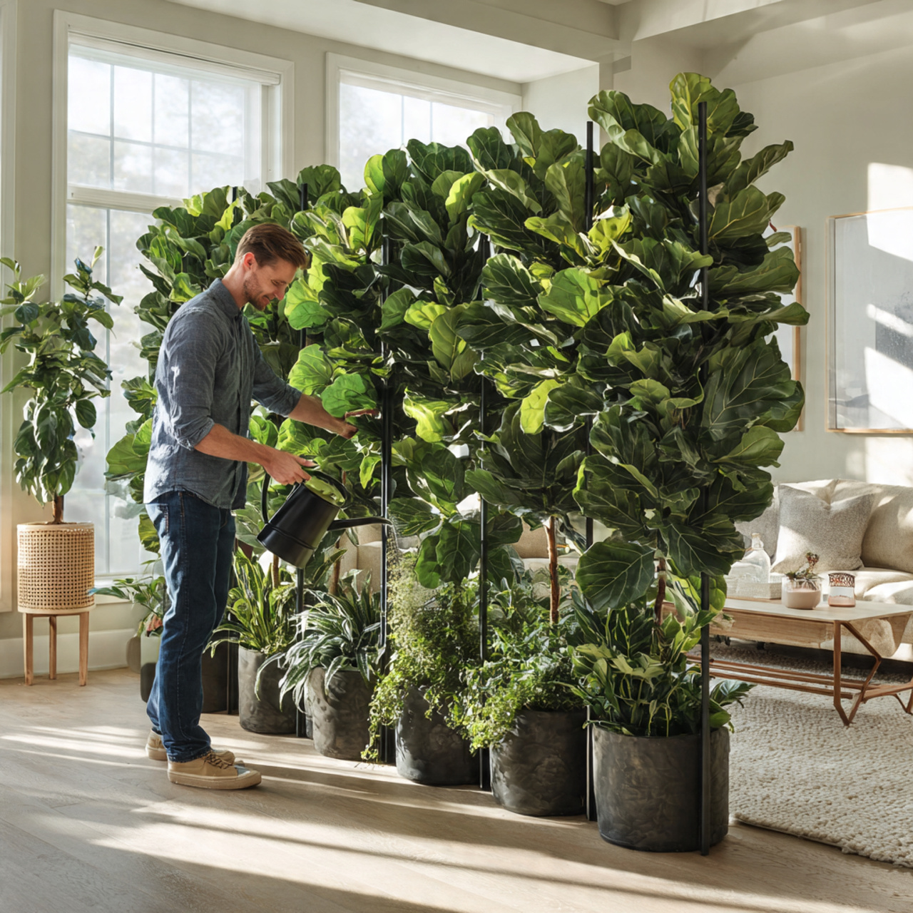 ultra realistic interior design photo showing livi 1