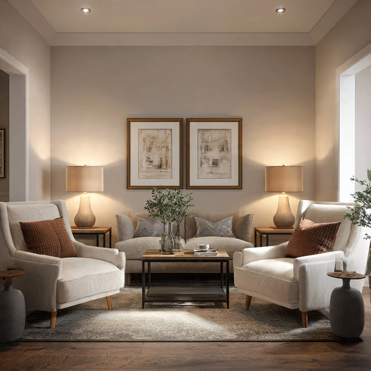 ultra realistic interior image of small living roo 1