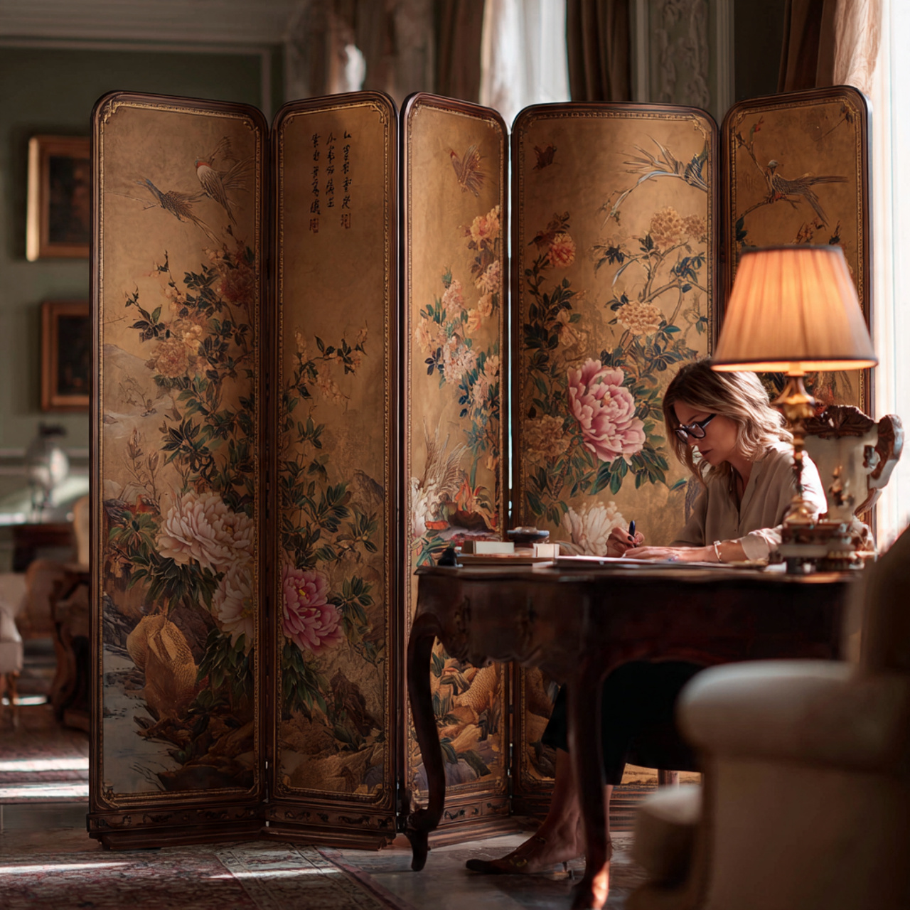 ultra realistic interior lifestyle photo featuring