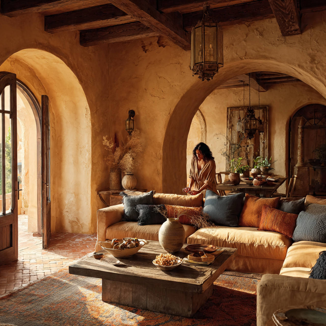 ultra realistic interior of living room designs id 1