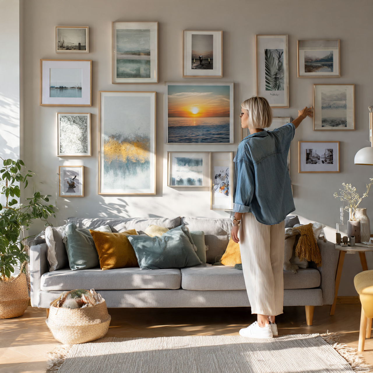 ultra realistic interior photo of living room back 16