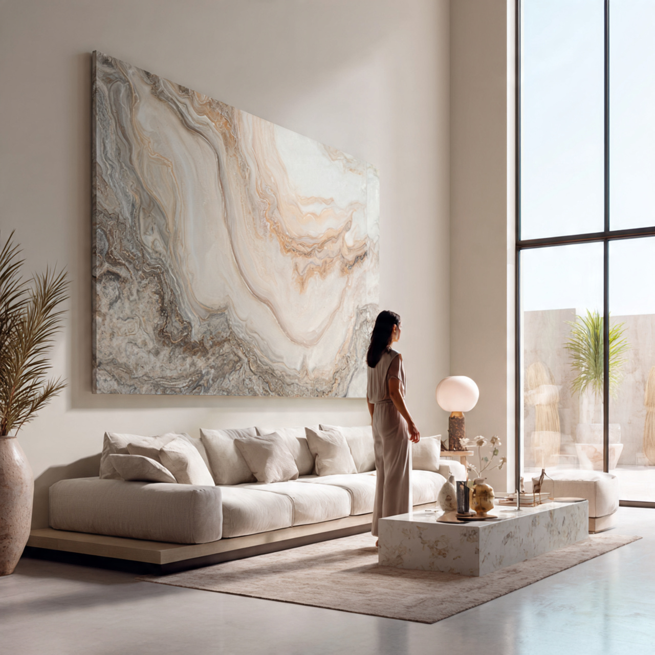 ultra realistic interior photo of living room back 3