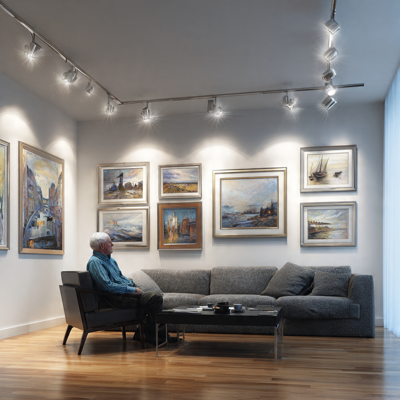 ultra realistic interior photo of living room ligh 2