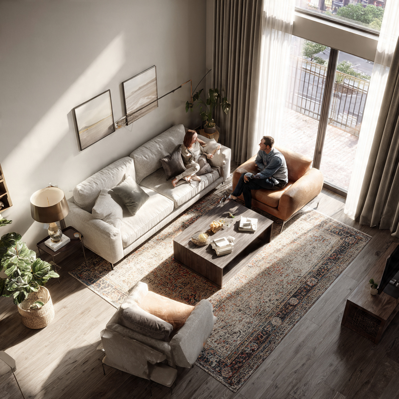 ultra realistic interior photo of small living roo 4