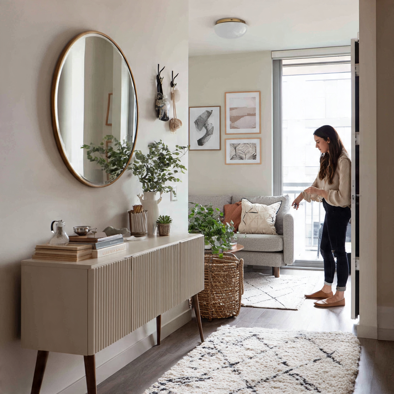 ultra realistic interior photo of small living roo 8