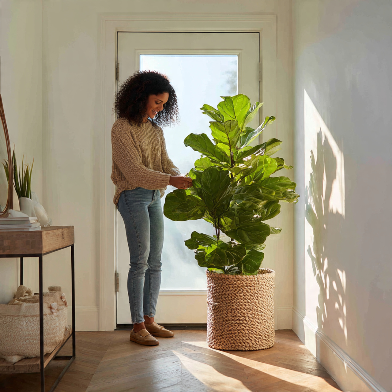 ultra realistic interior photography of small entr 1