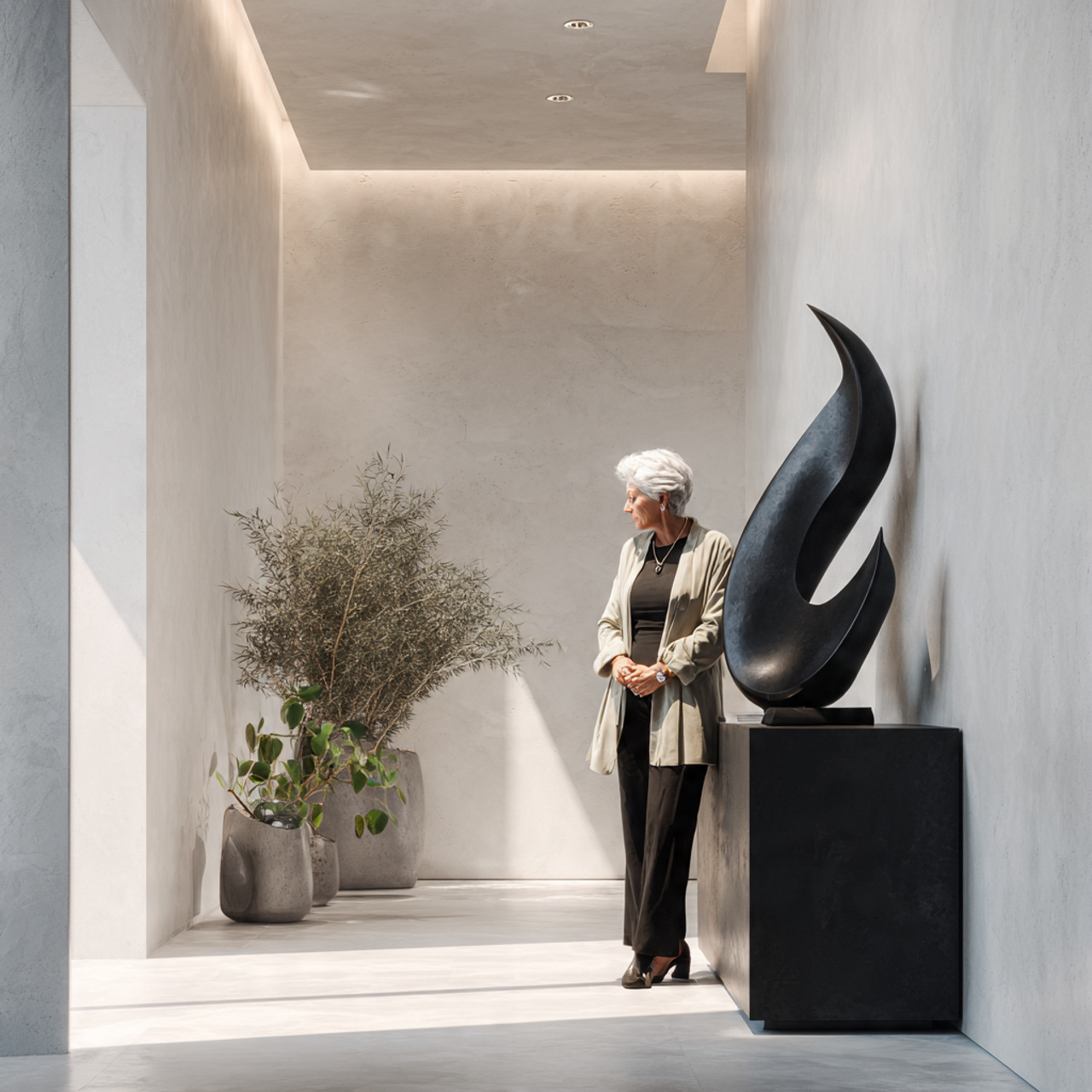 ultra realistic interior photography of small entr 4