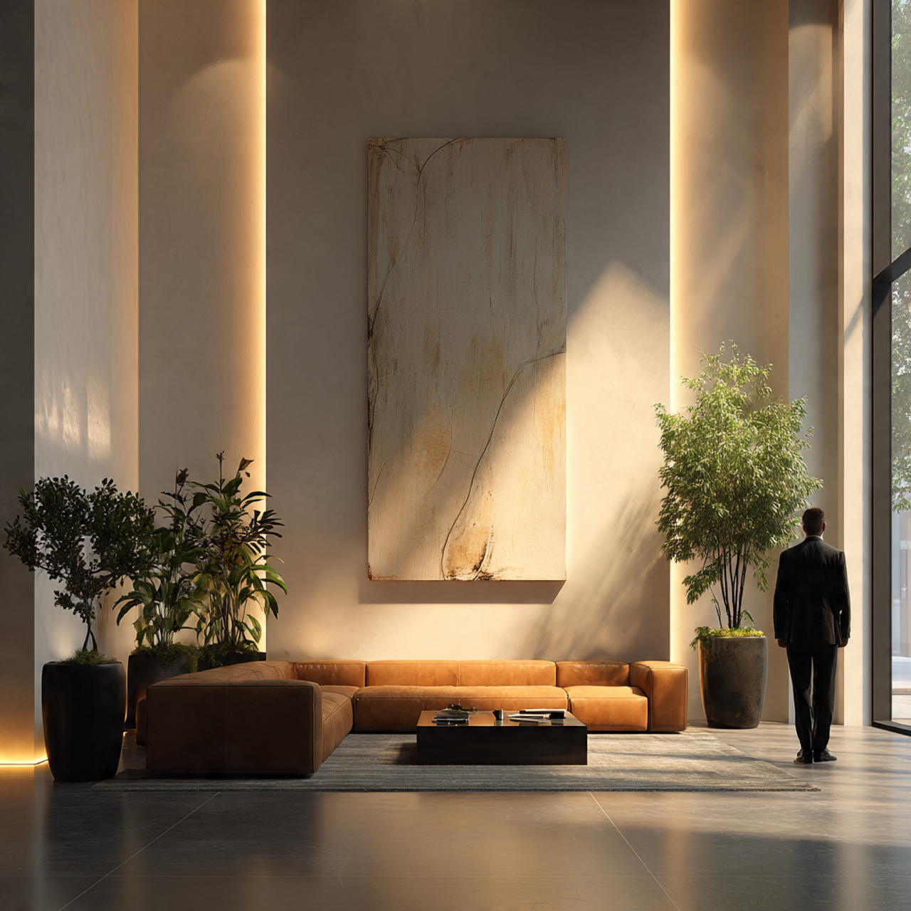 ultra realistic interior scene of living room ligh 1