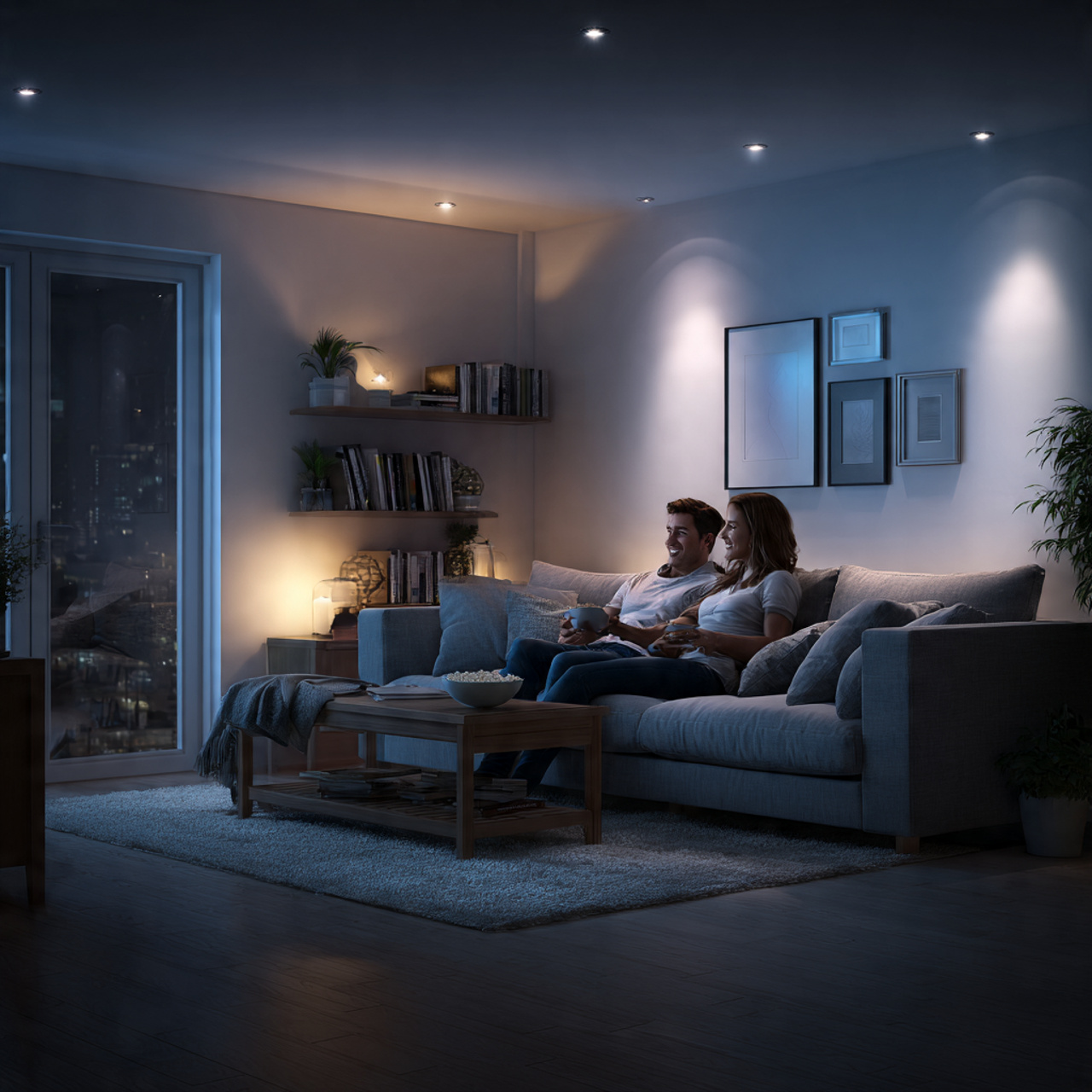 ultra realistic interior scene of living room ligh 2