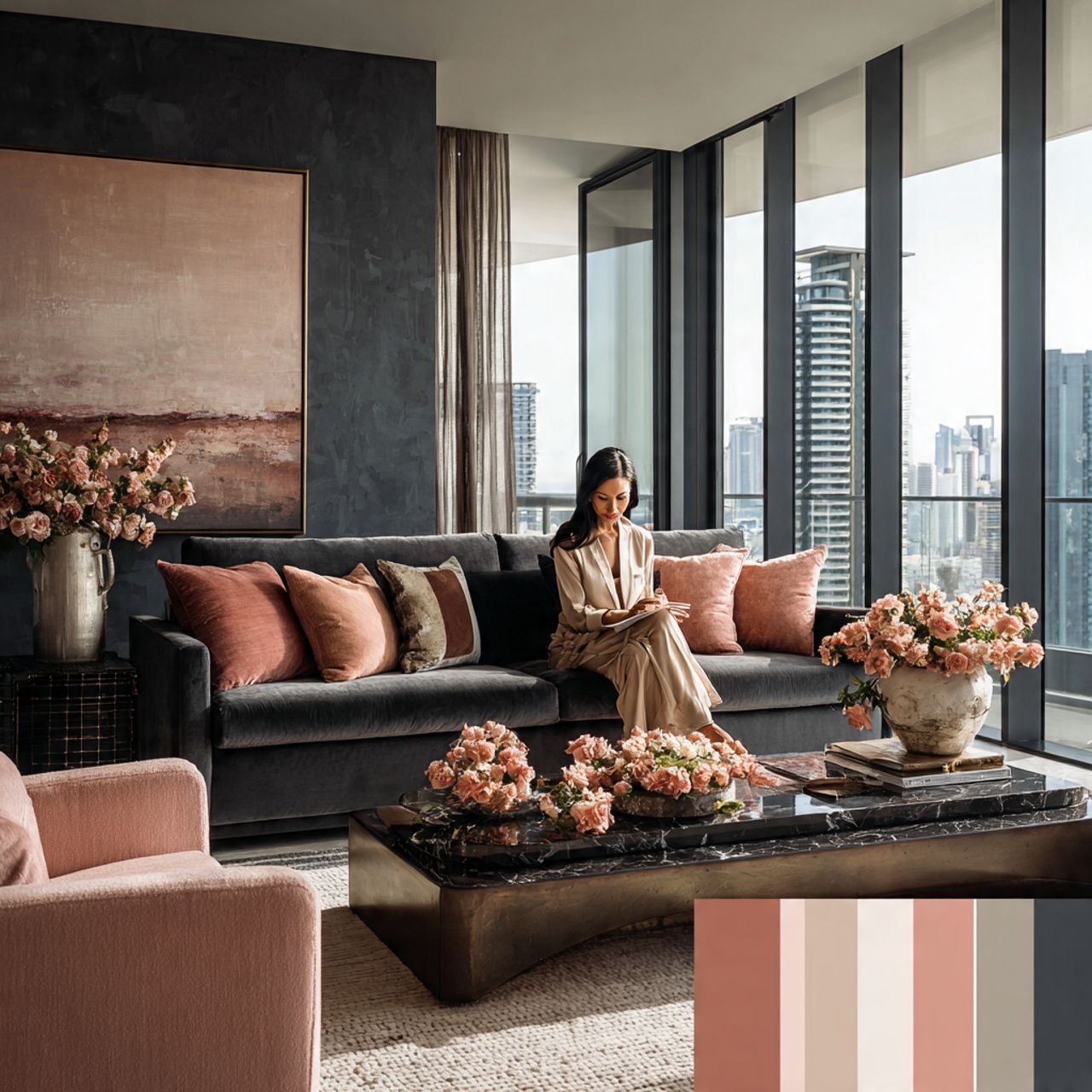 ultra realistic living room color schemes ideas in