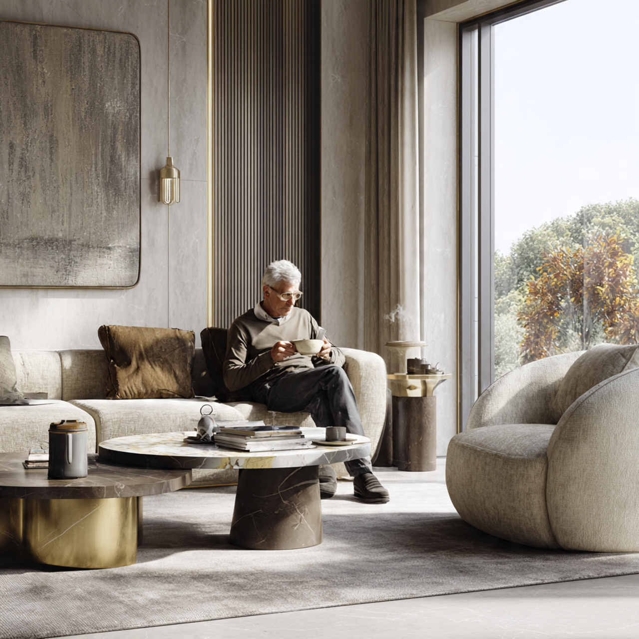 ultra realistic living room designs modern luxury 19