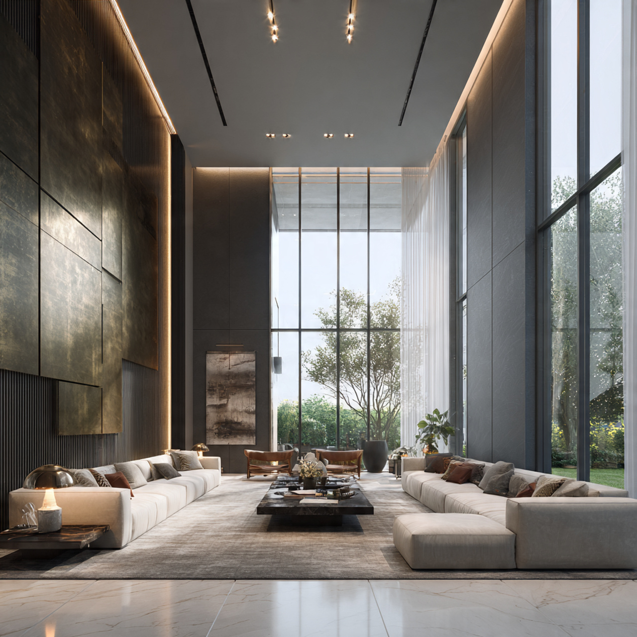 ultra realistic living room designs modern luxury 6