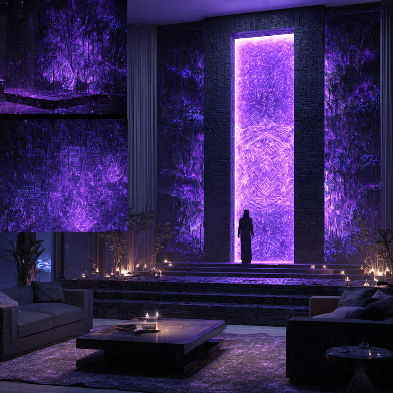 ultra realistic living room minecraft ideas design 2