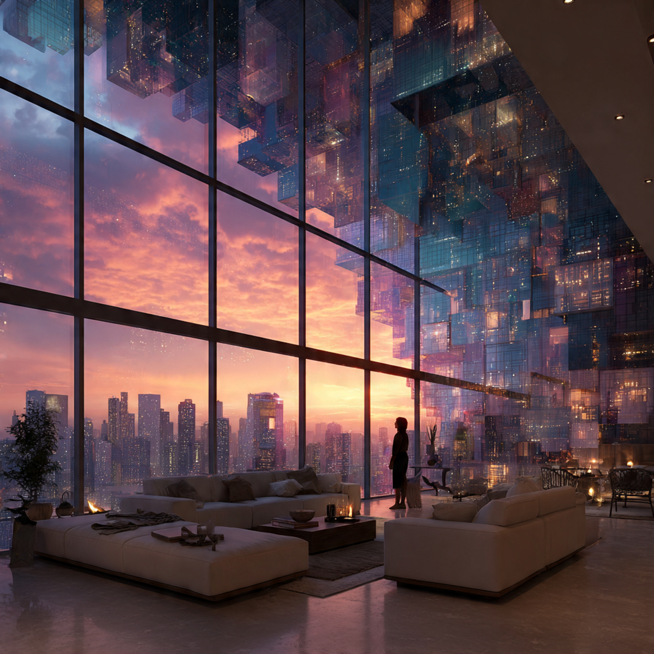 ultra realistic living room minecraft ideas design 3