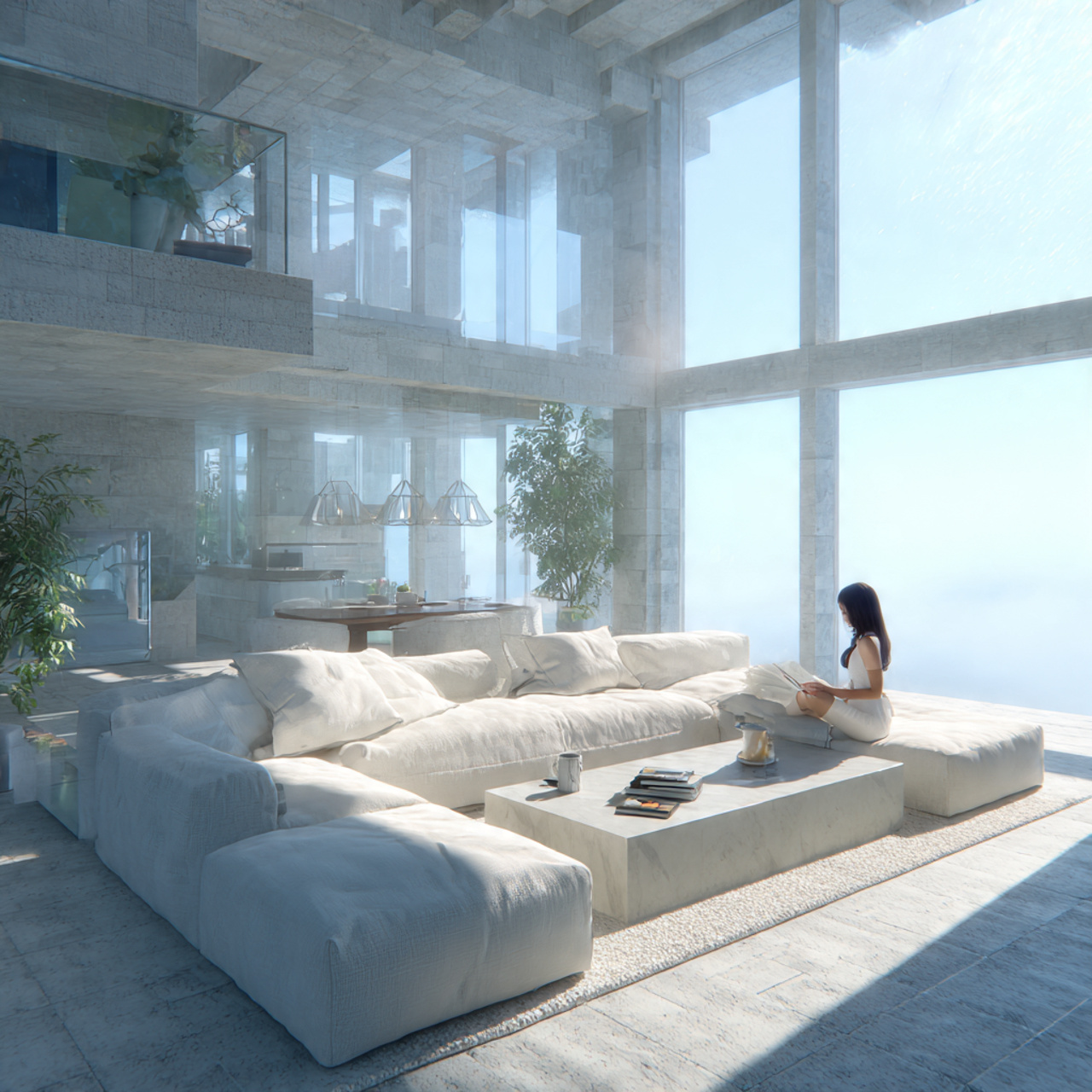 ultra realistic living room minecraft ideas scene