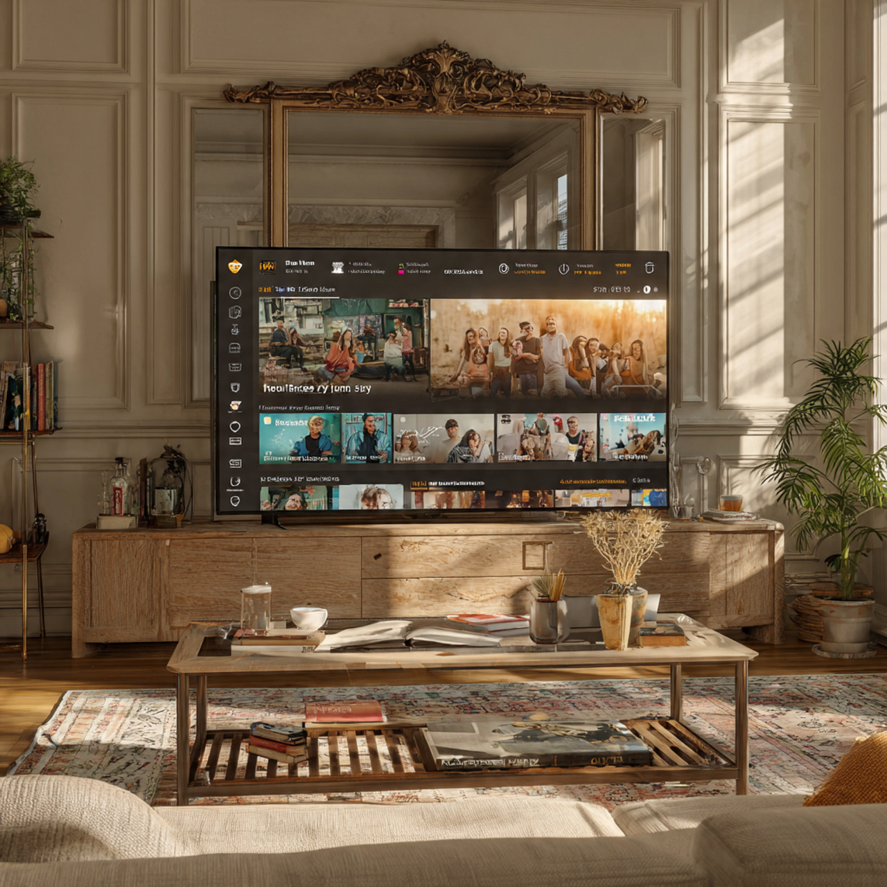 ultra realistic living room tv ideas featuring a t 1