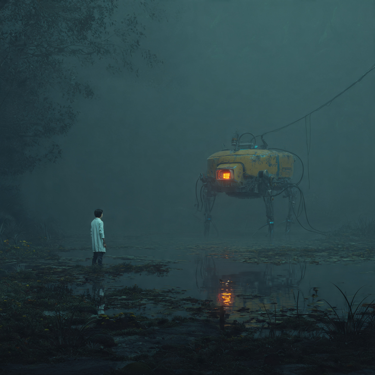 ultra realistic living room with integrated firepl