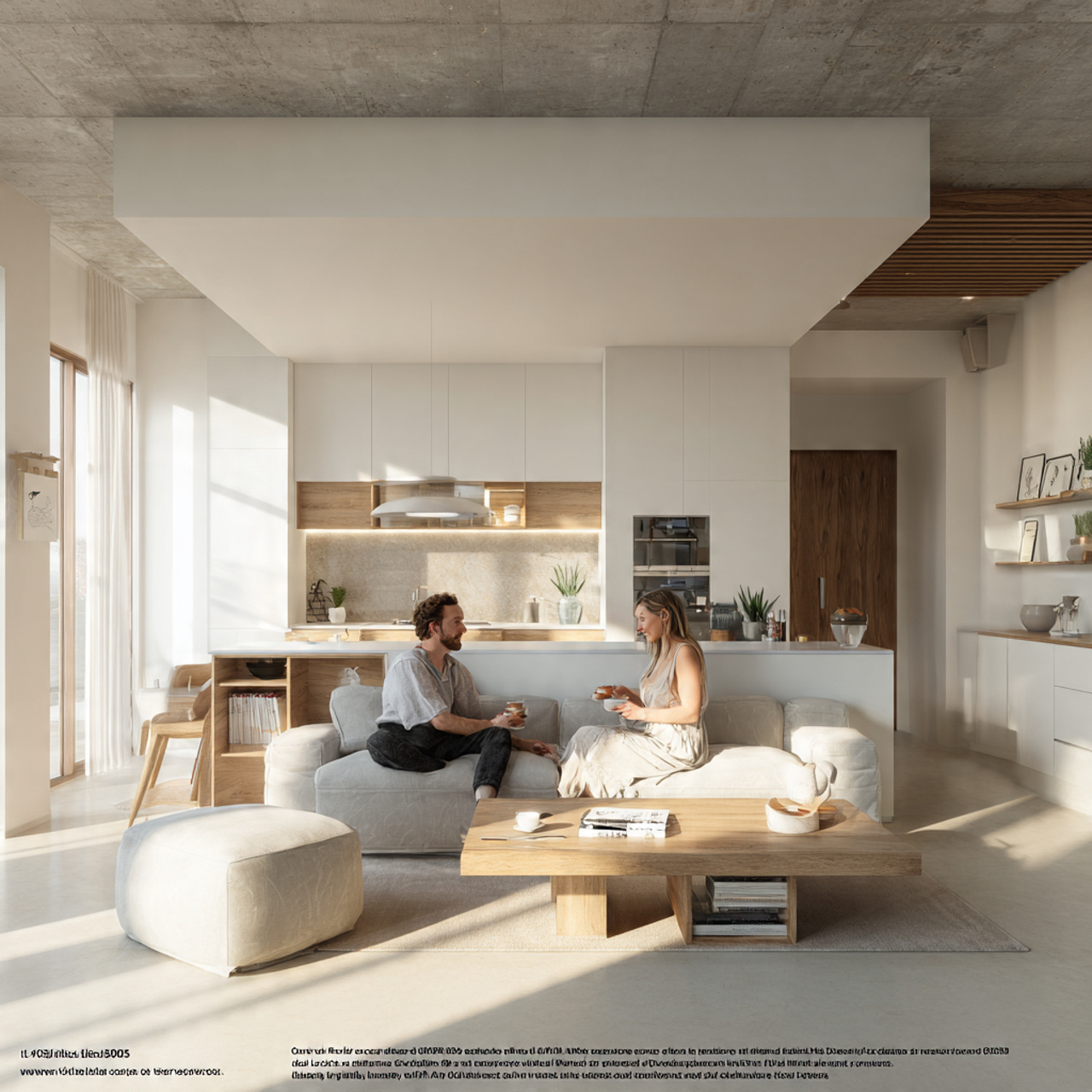 25 Modern & Elegant Living Room Partition Design Ideas You’ll Love 16 ultra realistic modern living room featuring minim