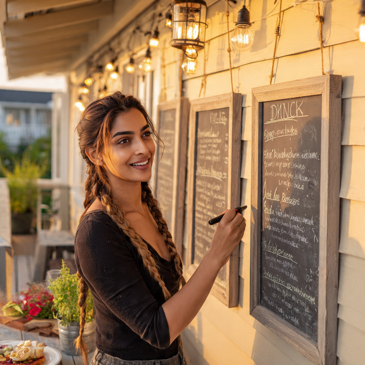 ultra realistic photo of balcony wall decor ideas 16