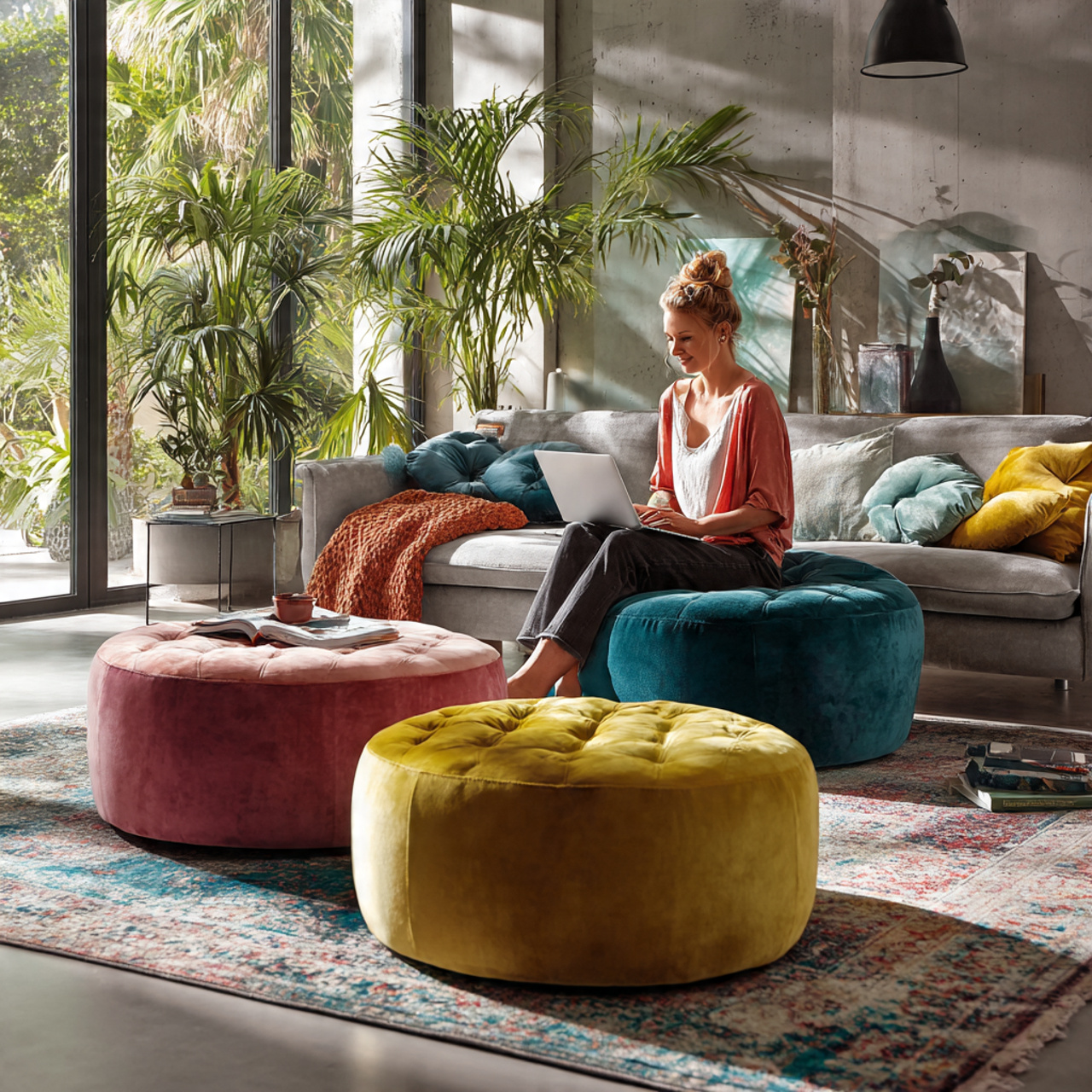 ultra realistic photo of living room furniture ide 10