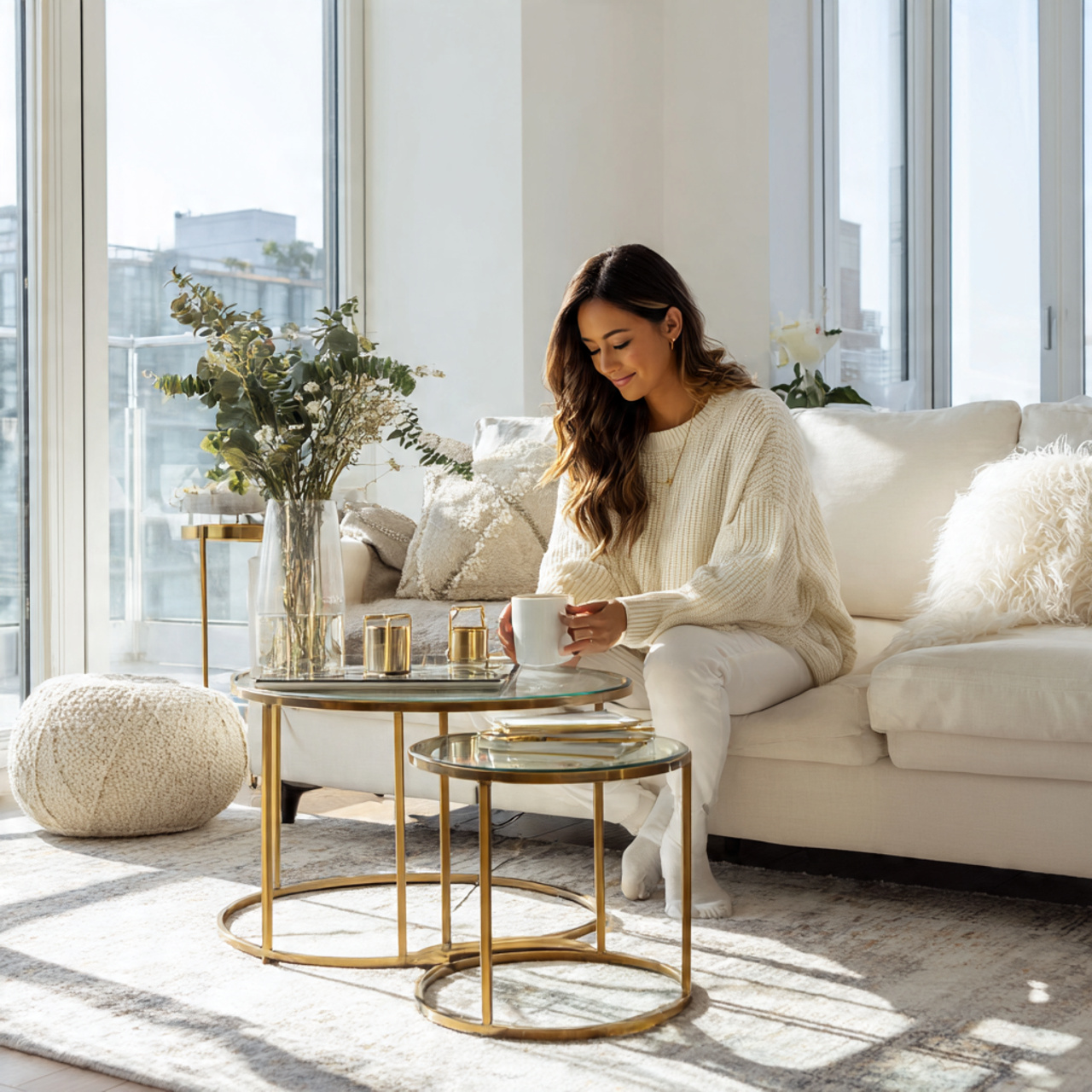 ultra realistic photo of living room furniture ide 2