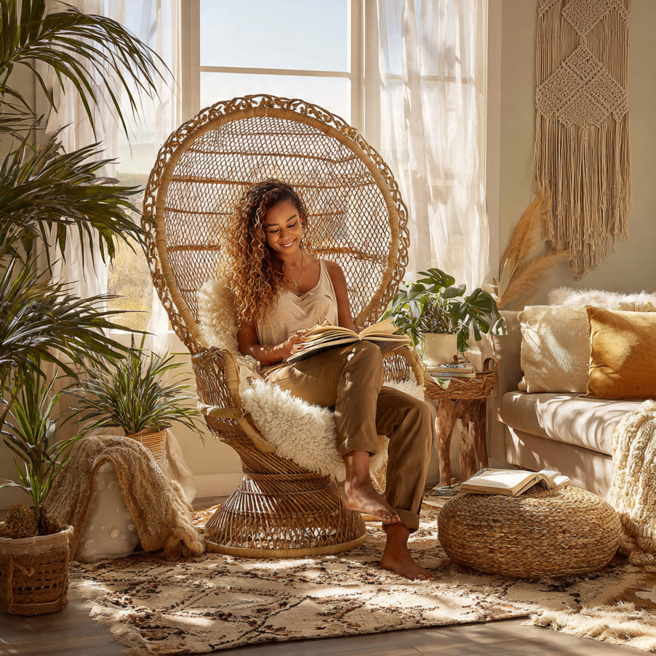 ultra realistic photo of living room furniture ide 3