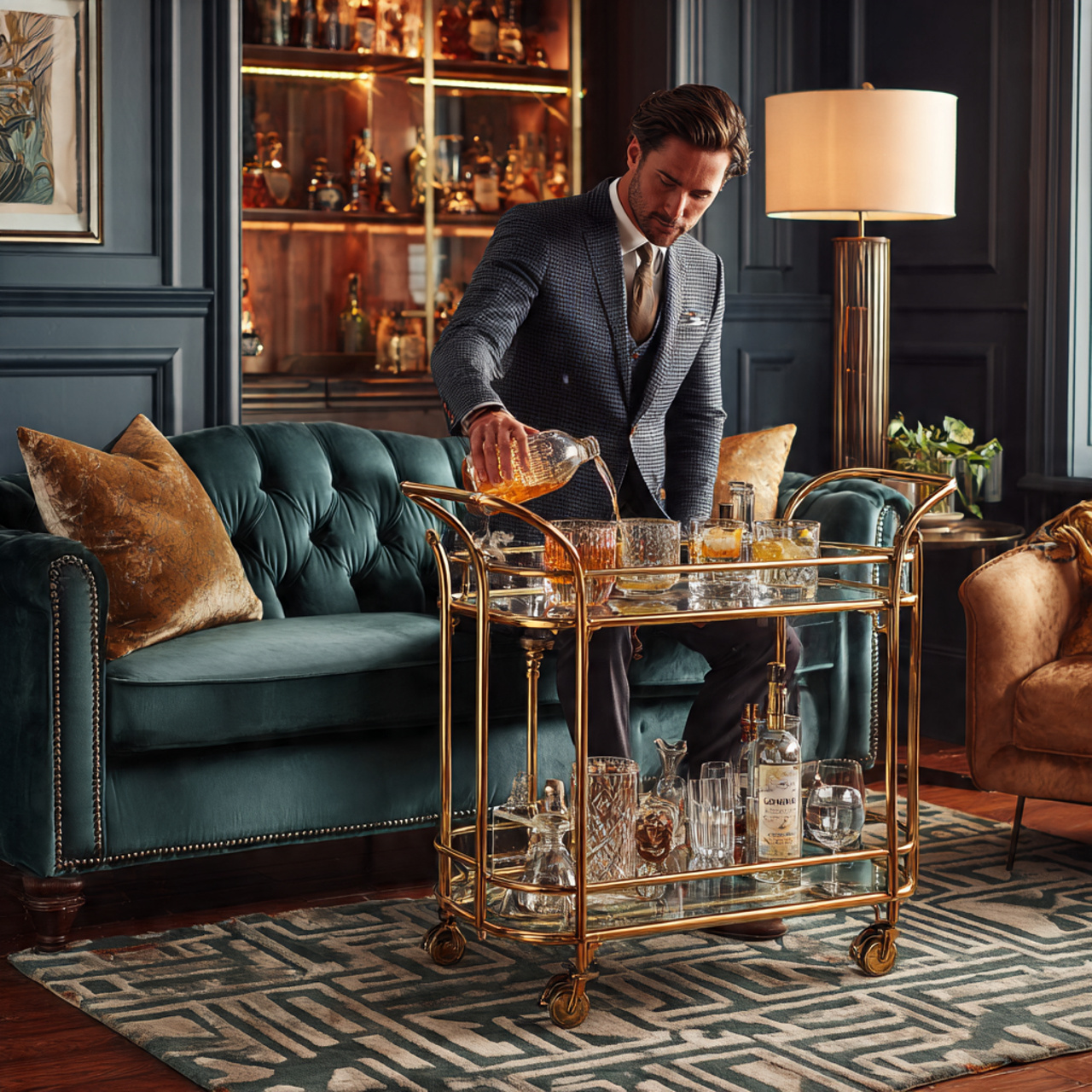 ultra realistic photo of living room furniture ide 7